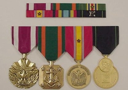 Ultra-Thin Matched Set Ribbons and Medals
